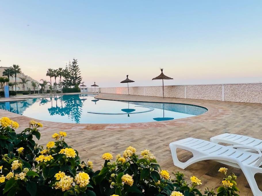 Ocean Gem - Exclusive Luxury, Balcony Pool, Beach, Surf & Views * Bouznika